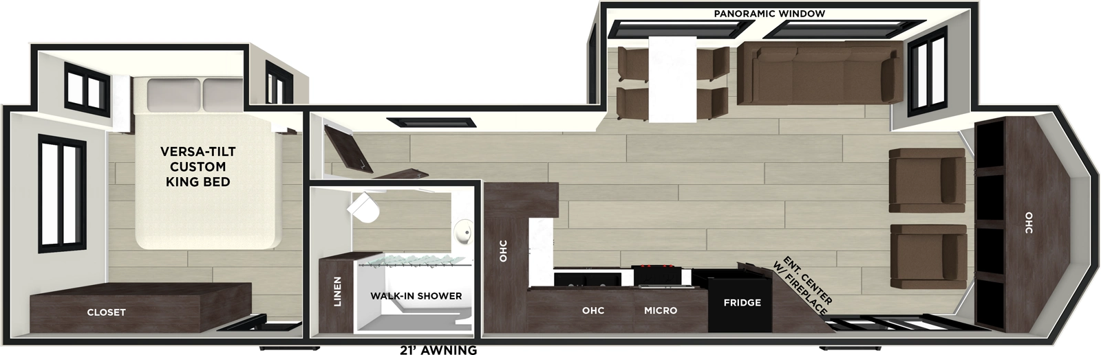 Salem Villa 353FLFB Floorplan